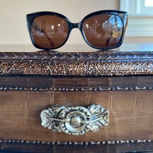 Ted Baker Hi Dimension Cat-eye Frames Black and Tortoise Shell Sunglasses 140MM